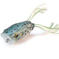 thumbnail image 1 of Naiovety Cebo reutilizable en forma de rana para aparejos de curricán, útil y práctico señuelo de pesca, calamar, agua salada, lago, playa, Pescar Tipo-01, 1 of 6