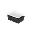 thumbnail image 2 of Large Ice Cubes Silicone Molds with Lid, 6-Compartment 125ml Food Grade Freezer Tray for Ice, Food, Soup Stock, Safe Silicone Ice Grids for Refrigerator, 2 of 6