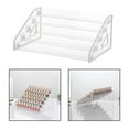 thumbnail image 6 of Multi Level Nail Organizer, Vanity Organizer Stand Nail Display Rack Storage Rack for Nail Bottles Eyeshadow Palettes 5 Tiers, 6 of 10