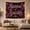 Season of Sparkle, variant on Season of Sparkle Text Against Deep Black Background Dramatic Maximalist for Christmas Enthusiasts Festive Glittering Art Decor Christmas Gift Tapestry Wall Hanging for Living Room and Dorm
