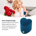 thumbnail image 4 of Heart Shaped Display Case Pendant Box, Jewelry Gift Waterproof Large Capacity Storage Boxes LED Light Necklace Holder For Storing Rings Pendants Earrings Brooches Pins, 4 of 8