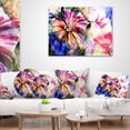 thumbnail image 4 of Designart Flowers in a Collage - Floral Throw Pillow - 16x16, 4 of 5