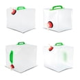 thumbnail image 4 of Splihome 20Loutdoor Foldable Water Bag High Capacity Portable Plastic Kettle Camping Gear 15L, 4 of 6