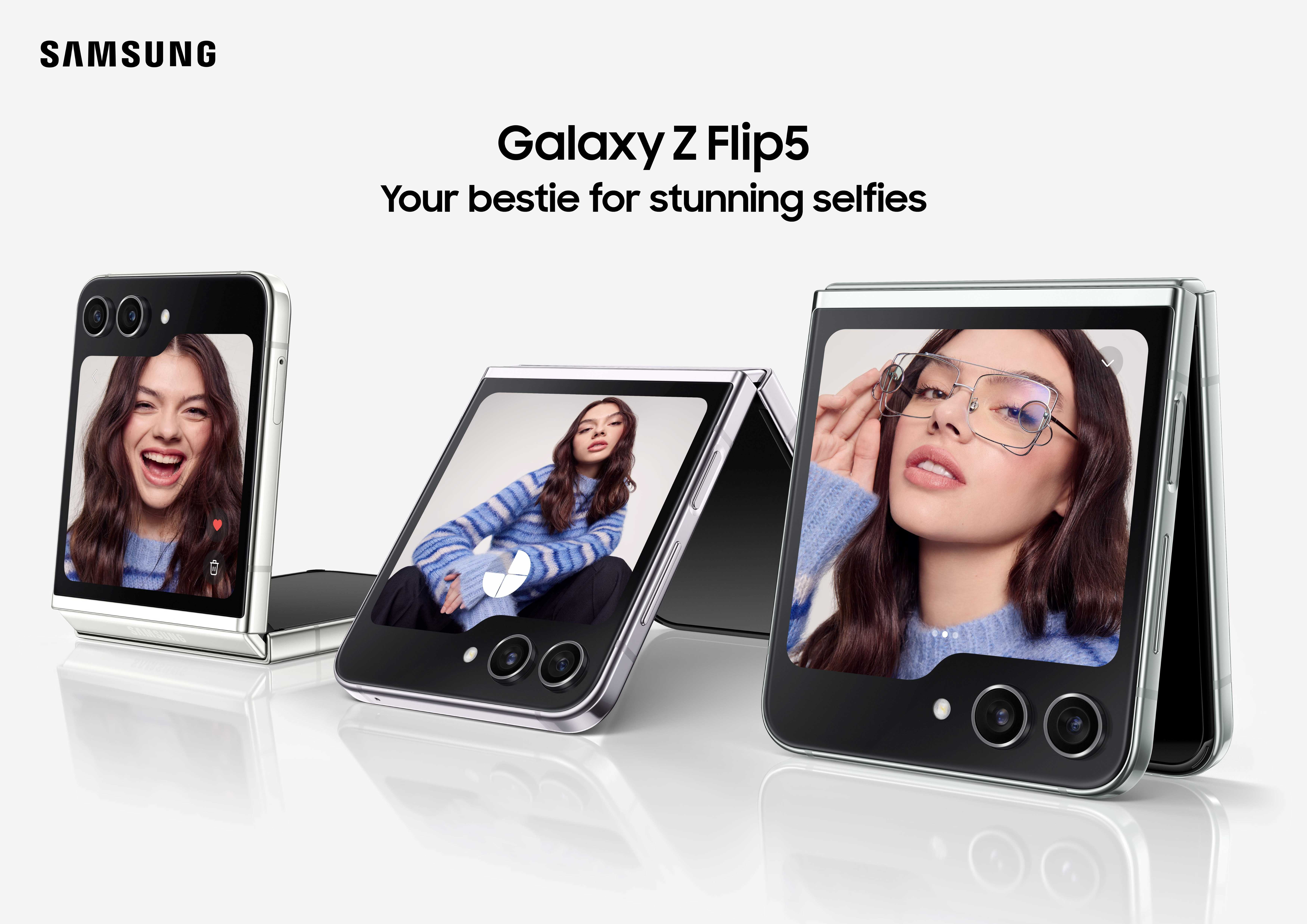  SAMSUNG Galaxy Z Flip 5 Cell Phone, Unlocked Android