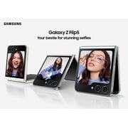 Samsung Galaxy Z Flip5 Cell Phone, Factory Unlocked Android Smartphone, 256GB, Compact, Foldable Design, One-Hand Control, Best Selfies, Full Cover Screen, Hands-Free Use, US Version, 2023,Graphite