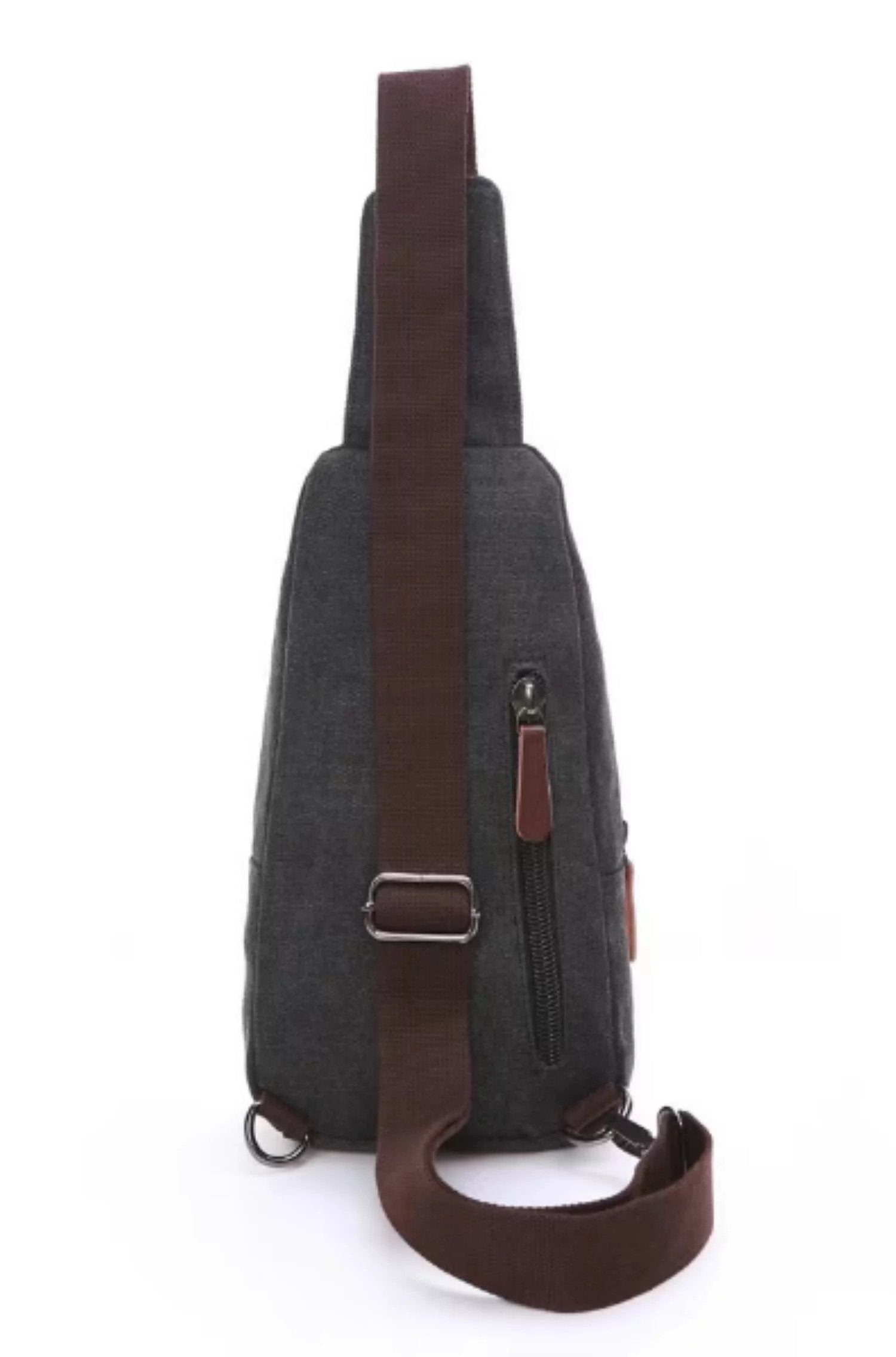 JTC Sling Bag for Men Women Anti Theft Canvas Chest Bag for Travel Hiking