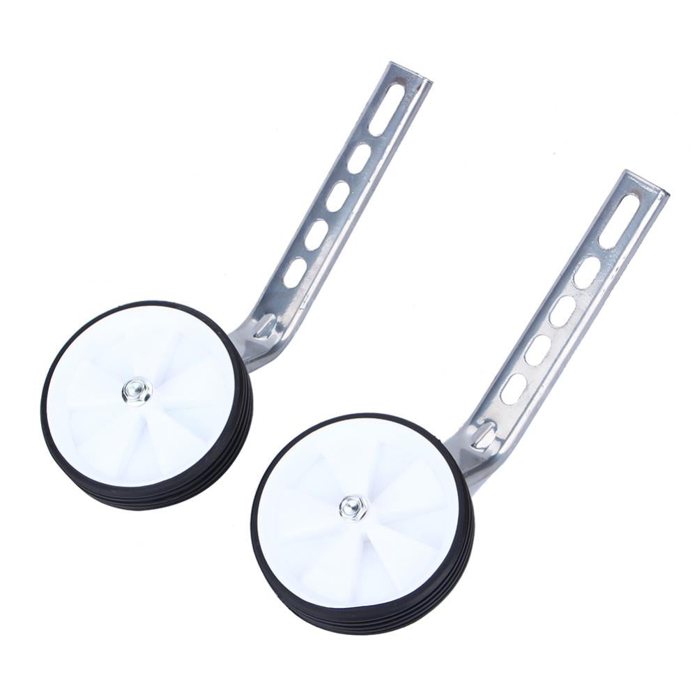 HERCHR Training Wheel, White Bicycle Bike Cycle Children Kids Stabilisers 12 - 20Inch Training Wheel, Bicycle Bike Cycle