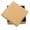 Khaki, variant on YYKihy Paper Jewelry And Retail BoxesMache Earring Pendant Necklace Square Cardboard Jewelry (Brown)