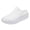 White, variant on Mules for Women Men Orthopedic Shoe with Arch Support Diabetic Air-Cushion Slip-On Walking Shoes Breathable Lightweight Clogs Mesh Slippers Open Back Slip On Shoes