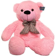 Joyfay 47 inch Pink Giant Stuffed Teddy Bear Animal Plushie Plush Toy for Adults Children Christmas Wedding Anniversary Birthday Valentine's Day Gift