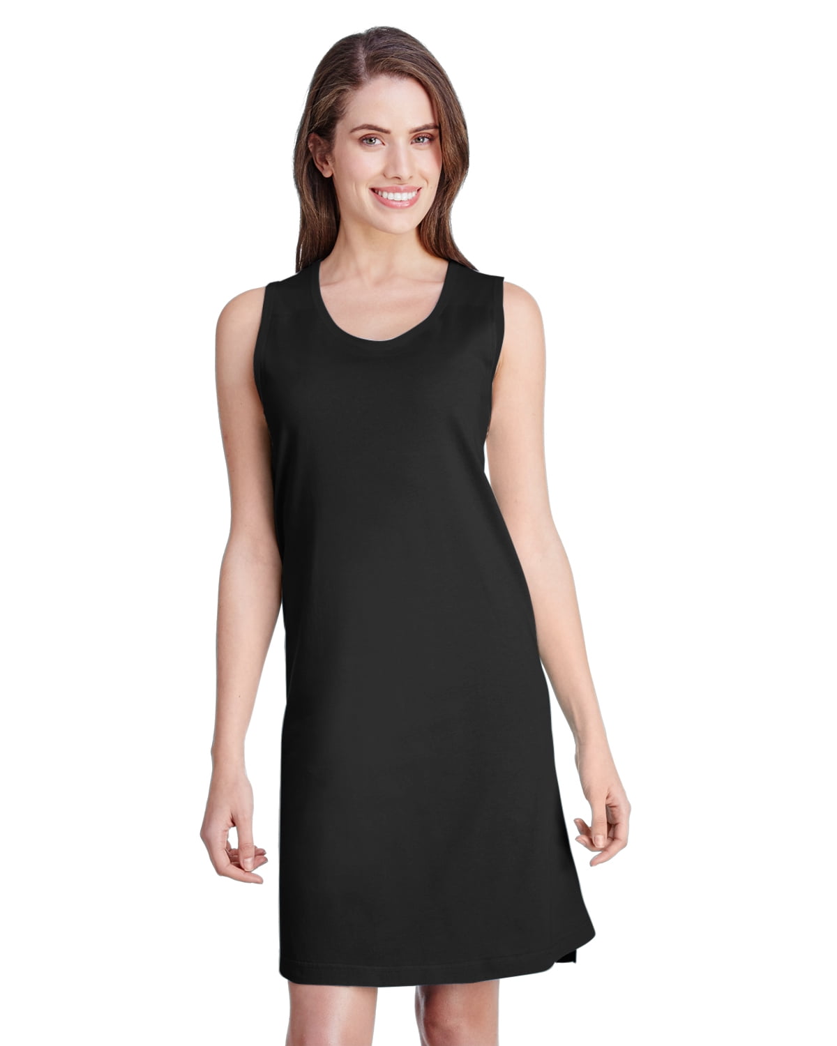 white racerback tank dress