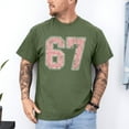 thumbnail image 3 of Baseball Number 67 Jersey Player Uniform #67 Fan T-Shirt, Multicolors, Size S-5XL, 3 of 5
