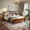 thumbnail image 5 of Wonnitar 5'x7' Area Rug for Living Room Boho Tribal Bedroom Washable Rug Non Slip Entryway Kitchen Rug Vintage Accent Indoor Dining Room Carpet for Apartment Coffee Table Sunroom Office, 5 of 7