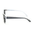 thumbnail image 4 of Women Bifocal Reading Sunglasses Reader Glasses Cateye Vintage Jackie O Leopard Checker, 4 of 5