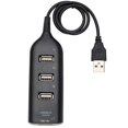 thumbnail image 2 of Mini Usb 2,0 de alta velocidad de 4 puertos usb hub divisor hub adaptador para ordenador PC para discos duros portátiles Afortunado Sencillez, 2 of 5