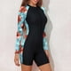 thumbnail image 1 of Trajes de baño para mujer, para verano, playa, vacaciones, casual, cintura elástica, cordón ajustable, pantalones cortos de cinco cuartos con bolsillos, trajes de baño para mujer, trajes de baño para, 1 of 7