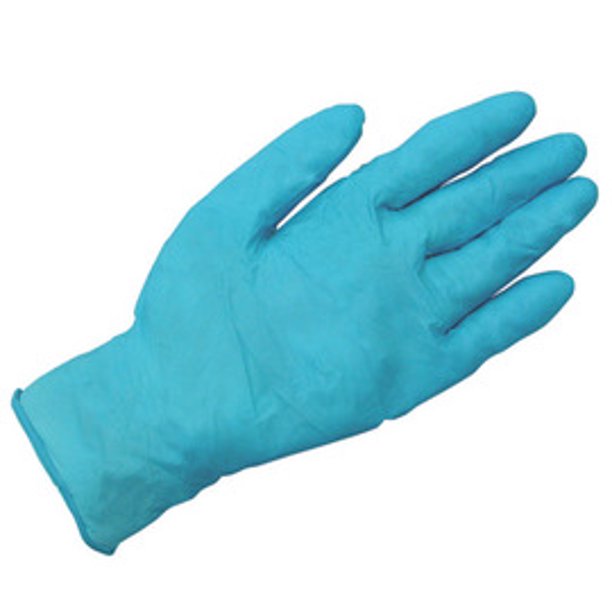 Radnor Large Blue 4 mil Nitrile PowderFree Disposable Gloves (100