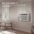 thumbnail image 4 of TCL 5,000 BTU Window Air Conditioner (White) - Cools up to 150 sq ft, High-Efficiency with up to 16% Energy Savings, 3-in-1 Cooling, Fan, & Dehumidifier, Comfort Tracking Remote - W5WC72, 4 of 23