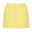 Yellow, variant on Fshinging Women's Mid-Rise Shorts Summer Slim-Fit Cute Soft Plaid Print Button Front Pajama Bottoms Sleepwear Stretchy Shorts