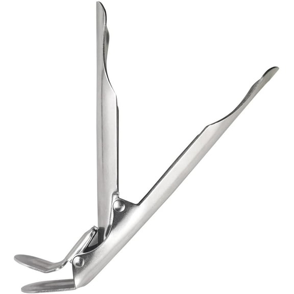 Grill Grate Lifter Gripper, Stainless Steel Grate Grabber, Grill Grate Lifter Tool for Big Green Egg, Charcoal Grill Smoker, Grill Dome