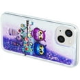 thumbnail image 4 of Glitter Case for iPhone 16 Pro Max, iPhone 16 Pro Max Liquid Case Cute Pink Moving Liquid Floating Sparkle for Girls Women Clear Soft TPU Protective Cover for iPhone Pro Max Couple Owls, 4 of 10