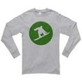 thumbnail image 2 of Plus Size Snowboarding Icon Graphic Design Unisex Ring Spun Cotton Premium Long Sleeve T-shirt - Heather Grey 2XL, 2 of 4
