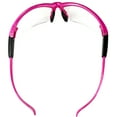 thumbnail image 7 of Global Vision Cougar Hot Pink Safety Glasses with Clear Lenses, 7 of 7