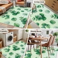 thumbnail image 5 of Eucalyptus Leaves Area Rugs 3'x5', Washable Small Throw Rugs for Living Room Bedroom, Sage Green Weeping Leaf Plants Spring Indoor Outdoor Rug Non-Slip Low Pile Carpet Runner Reversible Floor Mats, 5 of 8