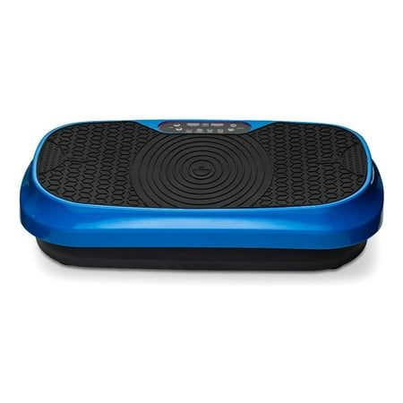 LifePro Waver Mini Vibration Plate Full Body Exercise Equipment Machine Blue