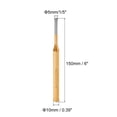 thumbnail image 2 of Uxcell 2pcs Pin Punch 5mm(1/5") 150mm Length Metric Non-marring Alloy Steel Cylindrical Alignment Punch Drive Pin Tools for Automotive Watch Repair Jewelry Craft, 2 of 6