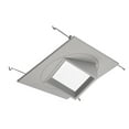 thumbnail image 5 of NICOR Lighting 5-Inch Square Adjustable Gimbal 3000K LED Downlight Fixture with Housing (DLQ5-MA-FIXT-3K-WH), 5 of 6
