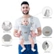 thumbnail image 5 of Portabebés con manos libres, ergonómico, portátil, 4 en 1, portabebés para recién nacidos, portabebés suave para bebés de 3 a 36 meses oso de fresa Hogar, 5 of 5