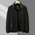 thumbnail image 3 of Men's Winter Warm Lapel Jacket-Fleece & Thickened, 3 of 5