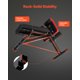 thumbnail image 5 of VEVOR Banco de hiperextensión de espalda con silla romana ajustable y plegable para gimnasio en casa, 5 of 7