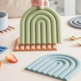 thumbnail image 5 of Rainbow Silicone Pad - Durable & Flexible Hot Pads For Kitchen Counter, 5 of 6