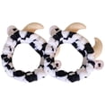thumbnail image 1 of Here's a refined and professional product description for your **Cow Pattern Makeup Headband**:\n\n \n\n**2pcs Cow Pattern Makeup Headbands for Women –, 1 of 5