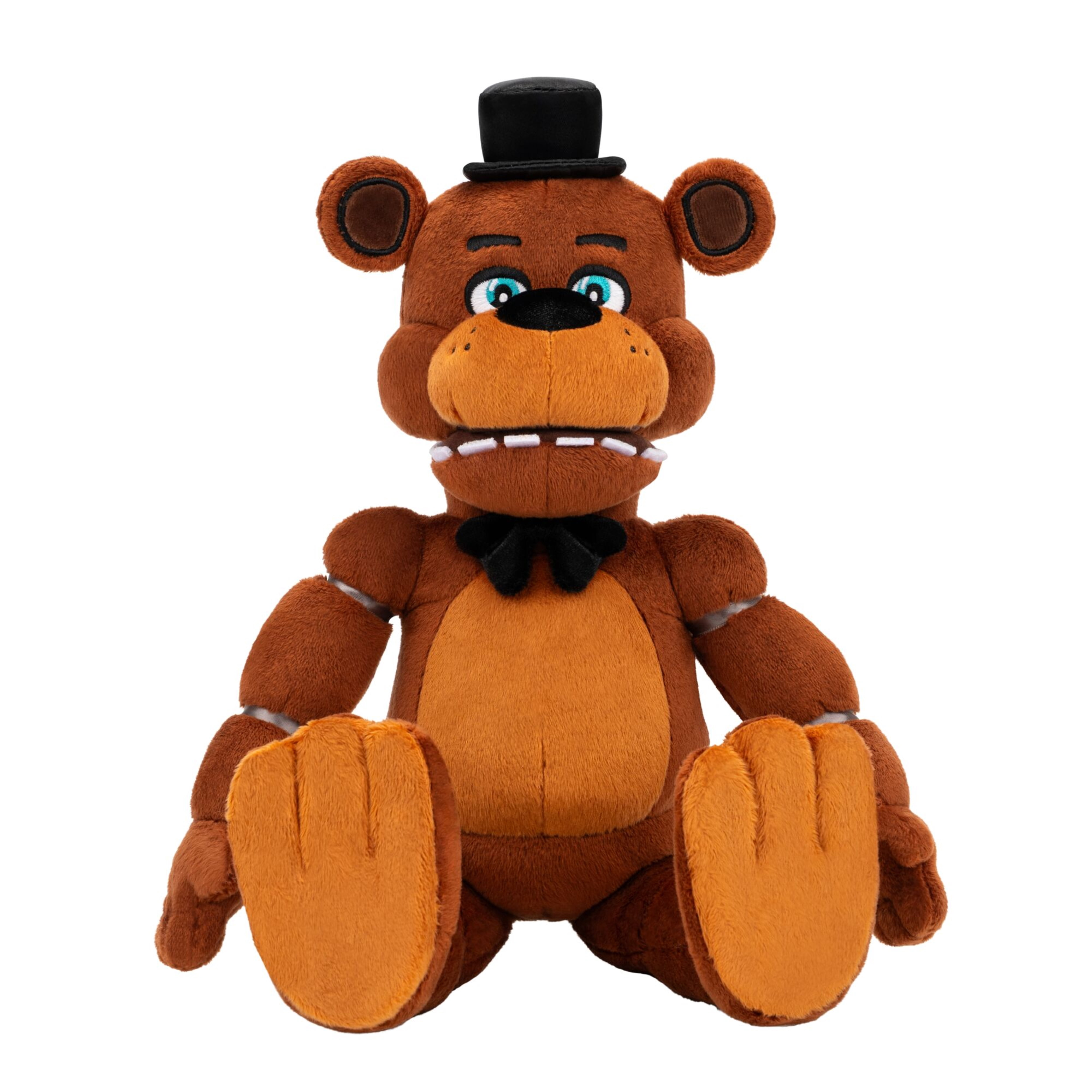 Five Nights at Freddy’s 14 inch Poseable Sound Classic Freddy Plush - 4 Sounds, and  Glow-In-The-Dark Eyes