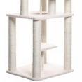 thumbnail image 4 of Armarkat 78-in Real Wood Cat Tree & Condo Scratching Post Tower, Beige, 4 of 7