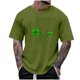 thumbnail image 1 of Camiseta de Manga Corta Casual para Hombres con Blusa de Verano con Estampado, 1 of 4