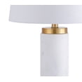 thumbnail image 6 of JONATHAN Y Adams 23" Marble LED Table Lamp, White/Brass, JYL5022A, 6 of 6