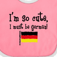 thumbnail image 4 of Inktastic So Cute German Boys or Girls Baby Bib, 4 of 4
