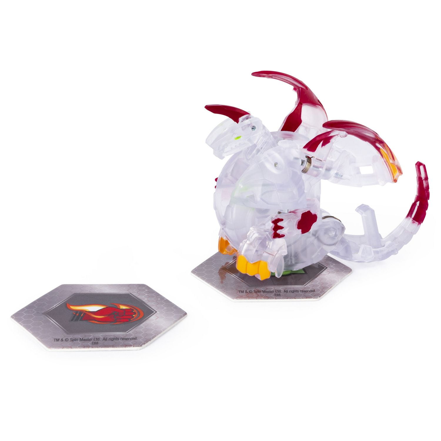 Bakugan, Diamond Dragonoid, 2-inch Tall Collectible Transforming Creature, for Ages 6 and Up