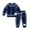 Blue, variant on Esaierr 2-10Y Kids Toddler Boys Girls Casual Set Line Pattern Pullover Tops Long Pants Loungewear Sweatshirt Outfit 2PCS