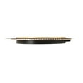 thumbnail image 3 of A&B Home Round LED Wall Mirror with Gold Trim - 32" - Black, Gold Finish, 3 of 6