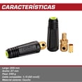 thumbnail image 4 of Conector rápido 1/0 (juego hembra y macho) Lincoln Electric Red Force, 4 of 6