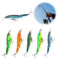 thumbnail image 3 of Daily Mix Store Artificial Crankbait Multi Jointed Fishing Lure 10.5cm/9g 2-segment Hard Bait L2, 3 of 9