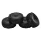 thumbnail image 2 of 4 Uds. Neumático cerrado de 75mm, neumático de rueda 1/16, piezas de mejora de coche RC para coche todoterreno Wltoys 144001 1/14, 2 of 10