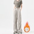 thumbnail image 2 of Overalls Women's Autumn Winter Wide Leg Straight Leg Trousers Comfortable Casual Pants for Daily Wear, 2 of 2