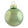 thumbnail image 3 of Northlight 2-Finish Christmas Glass Ball Ornaments - 1.75" (45mm) - Fern Green - 10ct, 3 of 9