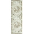 thumbnail image 3 of SAFAVIEH Tucson Jayla Oriental Machine Washable Runner Rug, Sage/Ivory, 2'6" x 16', 3 of 13